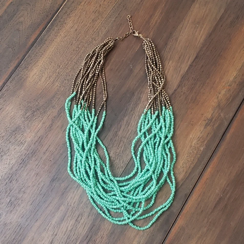 Multi Strand Beaded Necklace